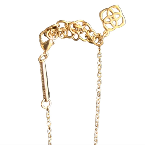 🔥SOLD🔥Kendra Scott Elisa Necklace in Rose Gold Drusy - Picture 6 of 7
